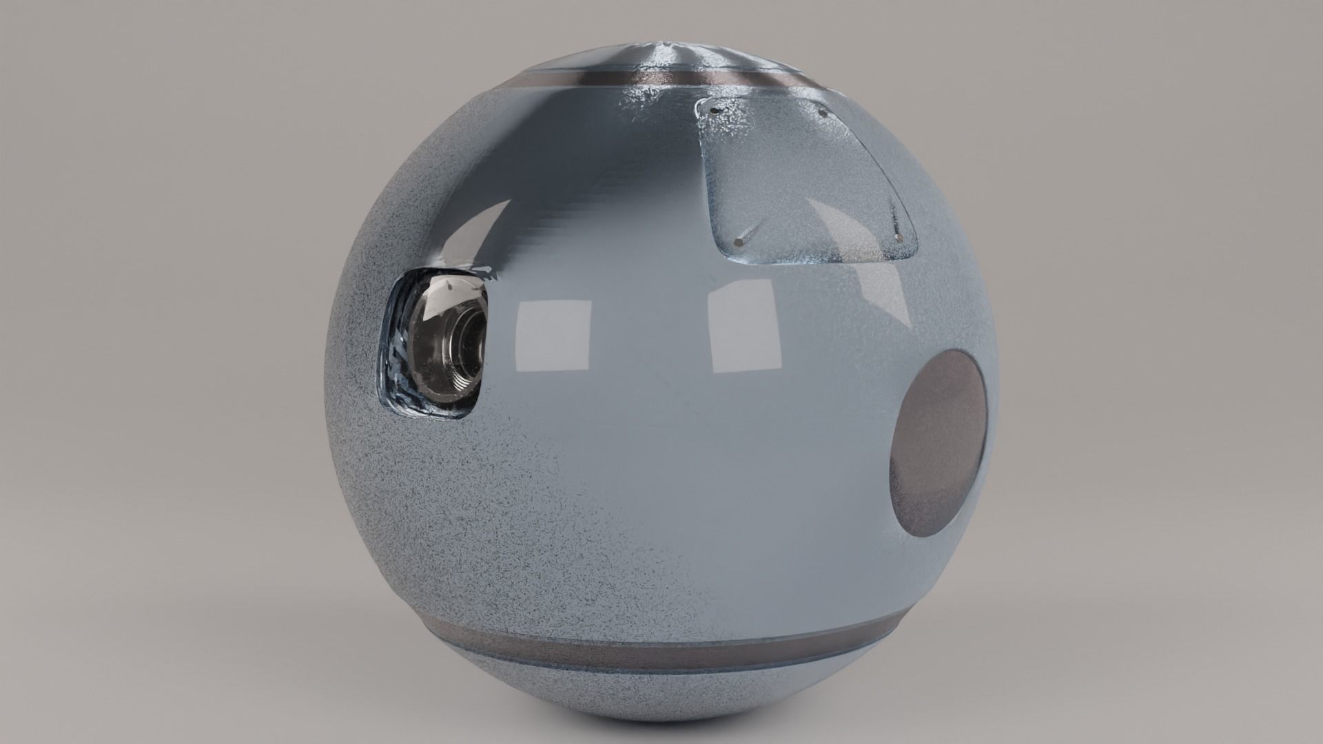 Spherical Robot 3D model_2