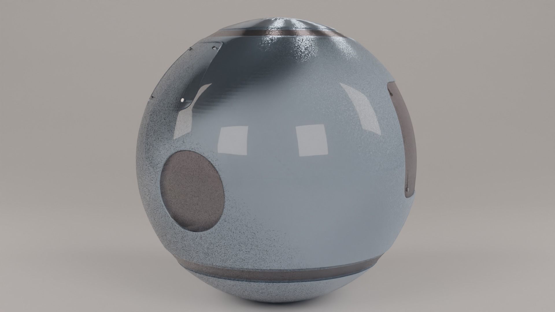 Spherical Robot 3D model_4