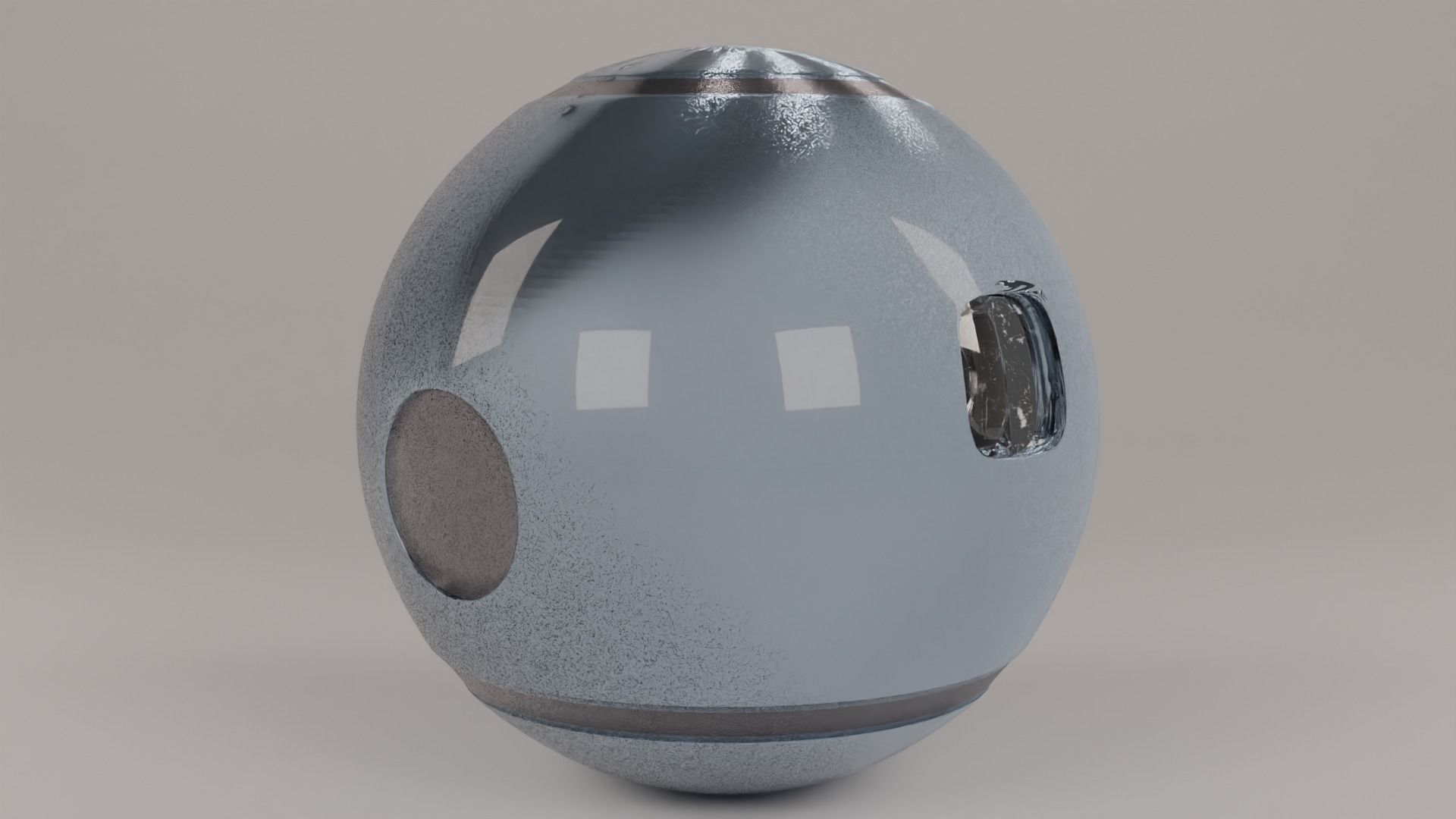 Spherical Robot 3D model_9