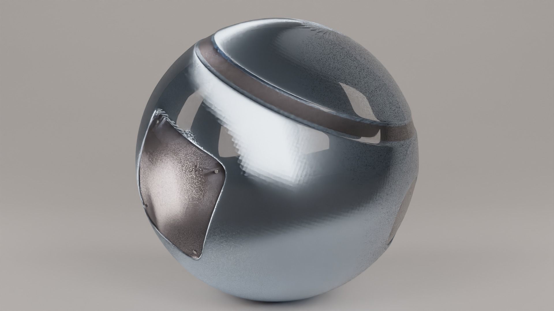 Spherical Robot 3D model_12