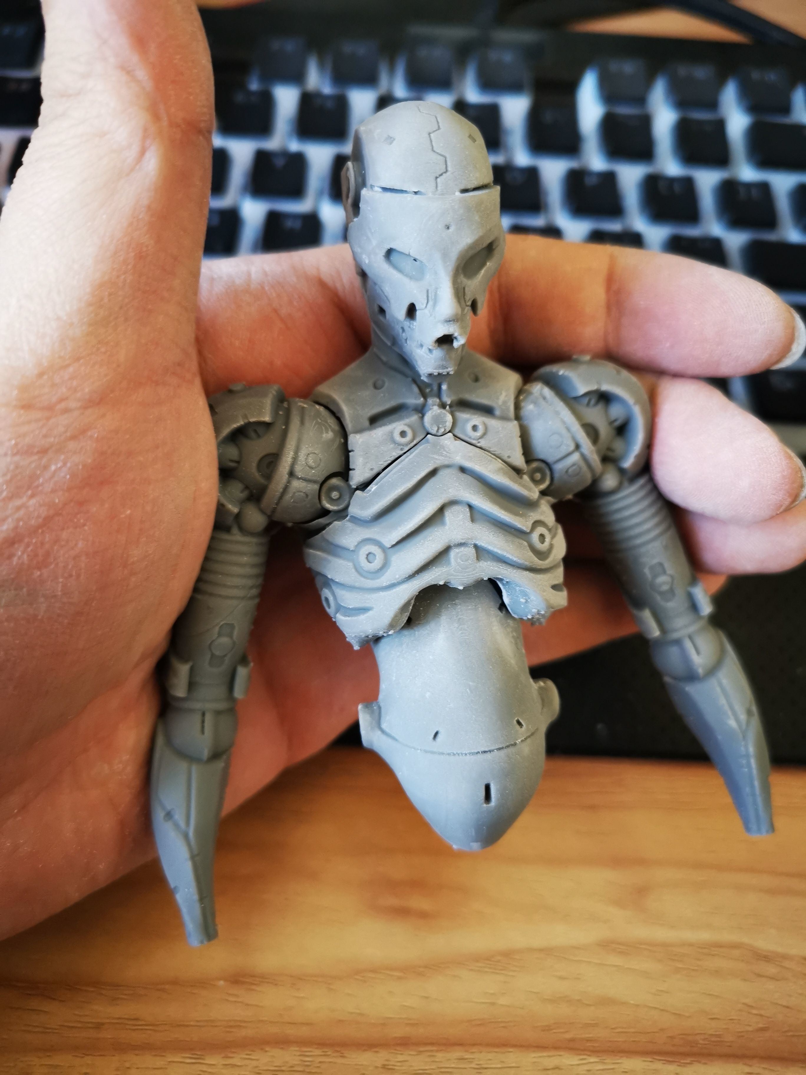 ADAM ROBOT-Cybernetist Zbrush 3D model-STL FILE FOR 3D PRINT 3D print model_2