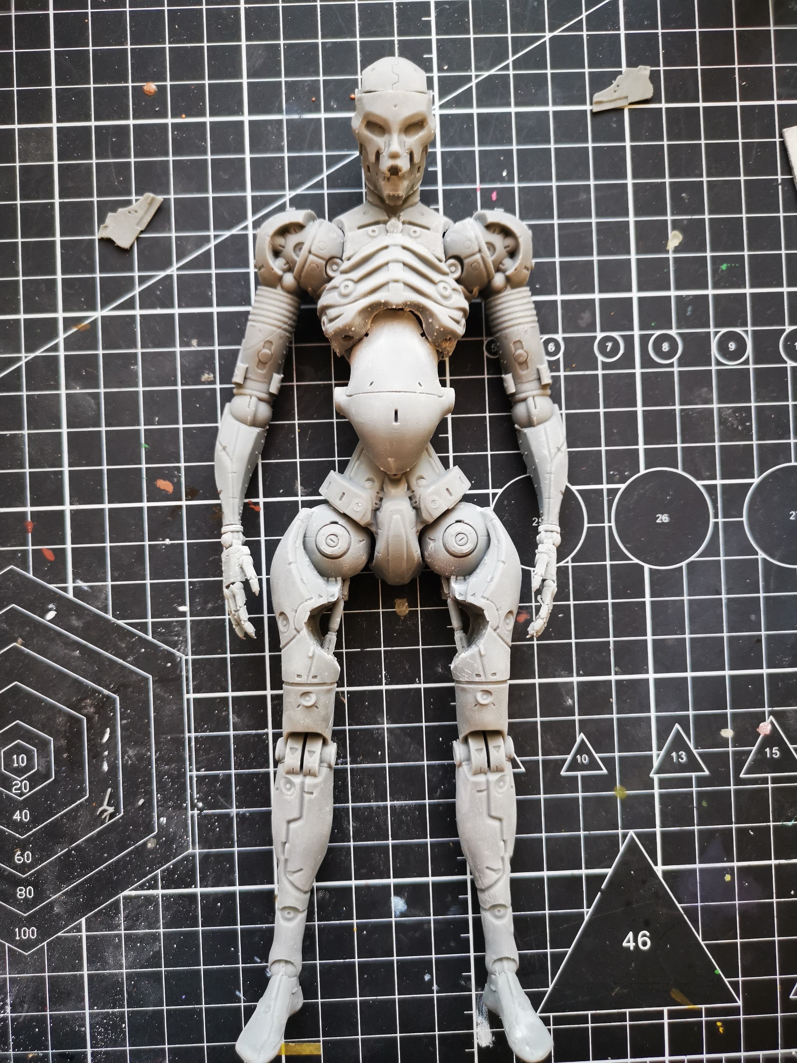 ADAM ROBOT-Cybernetist Zbrush 3D model-STL FILE FOR 3D PRINT 3D print model_3