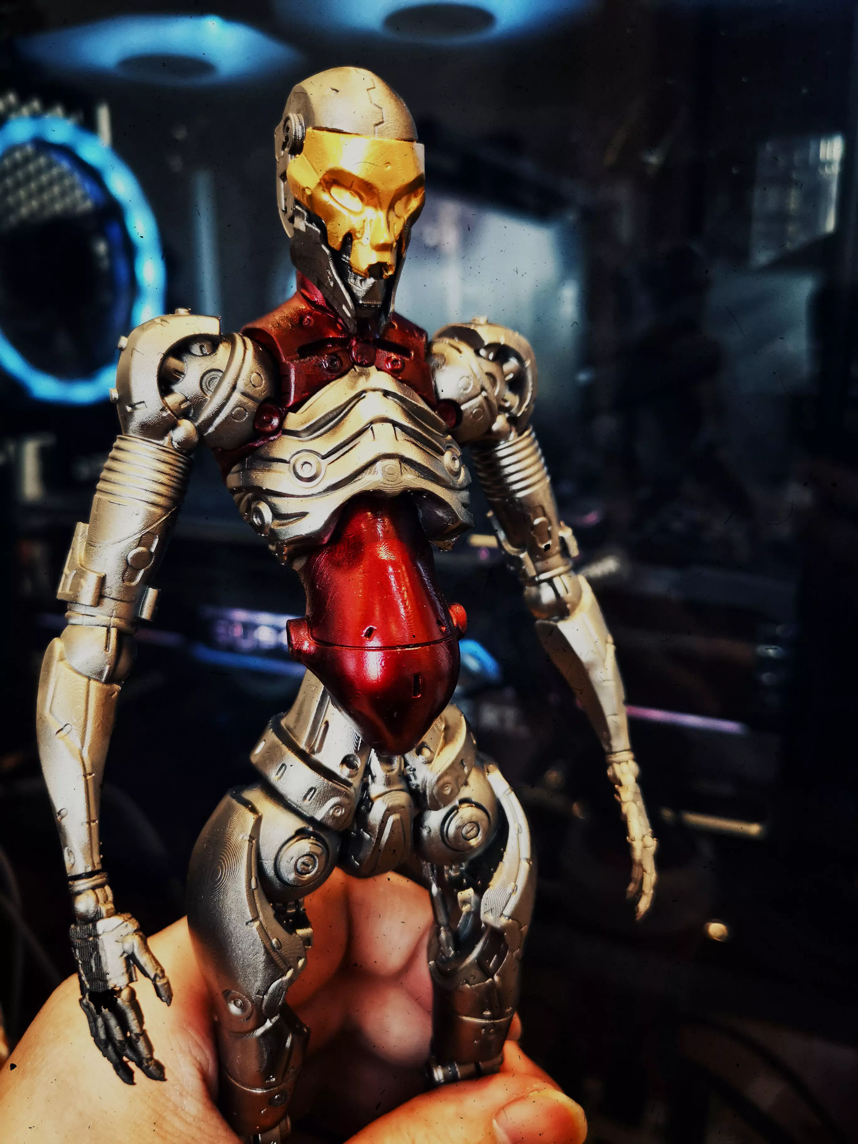 ADAM ROBOT-Cybernetist Zbrush 3D model-STL FILE FOR 3D PRINT 3D print model_0