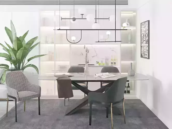 dining and chair table Modern