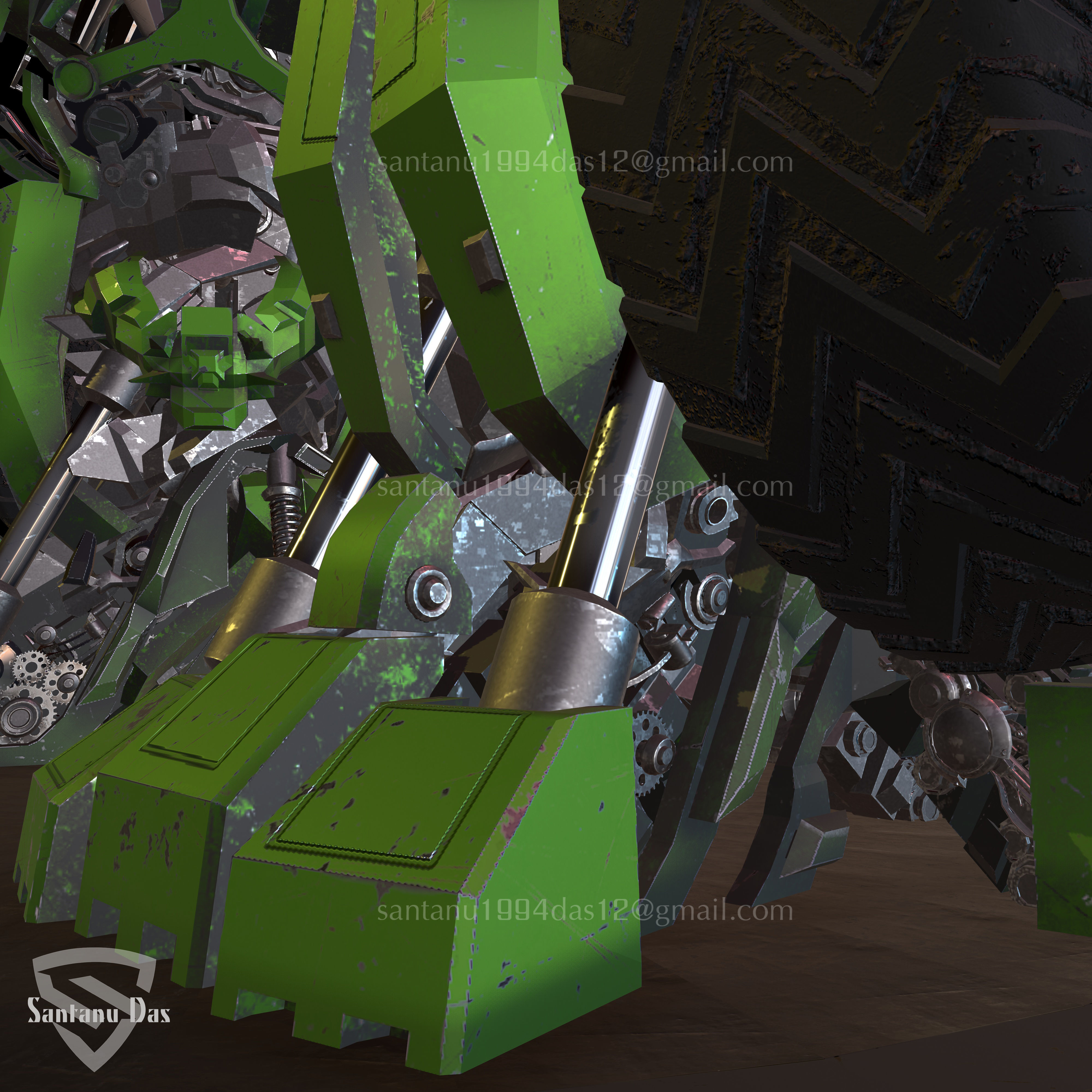 Log Haul Transformers for Animation and Game Low-poly 3D model_6
