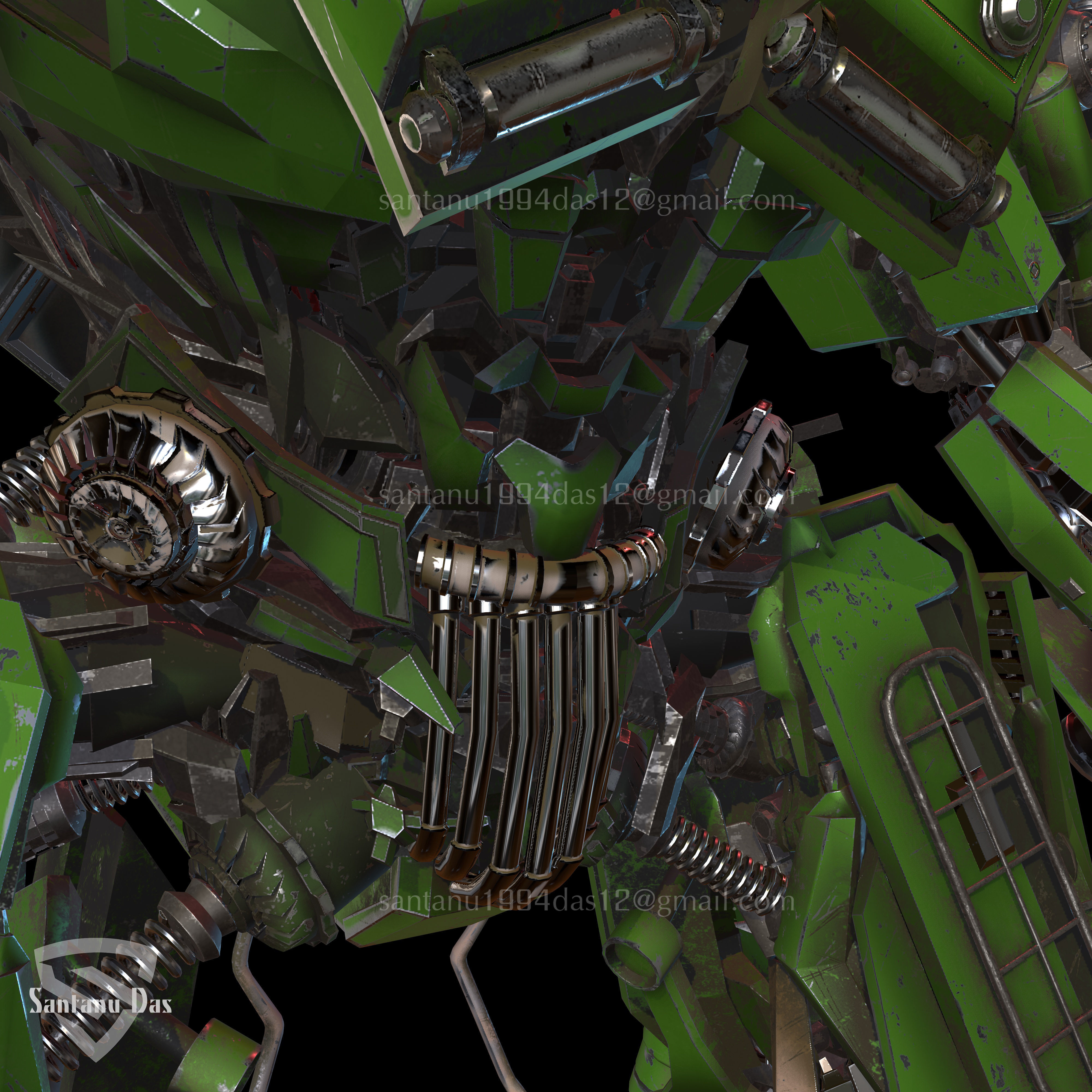 Log Haul Transformers for Animation and Game Low-poly 3D model_7