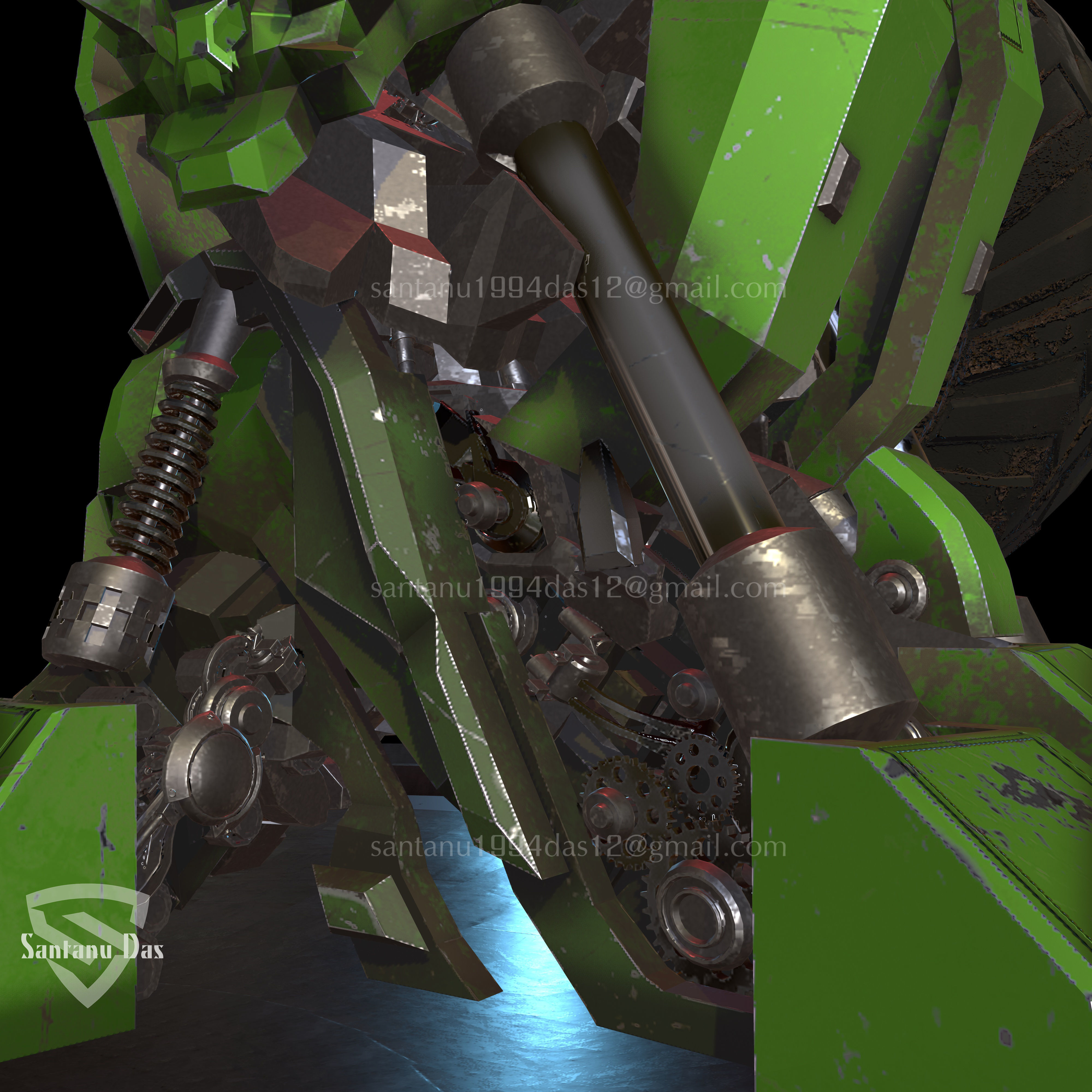 Log Haul Transformers for Animation and Game Low-poly 3D model_4