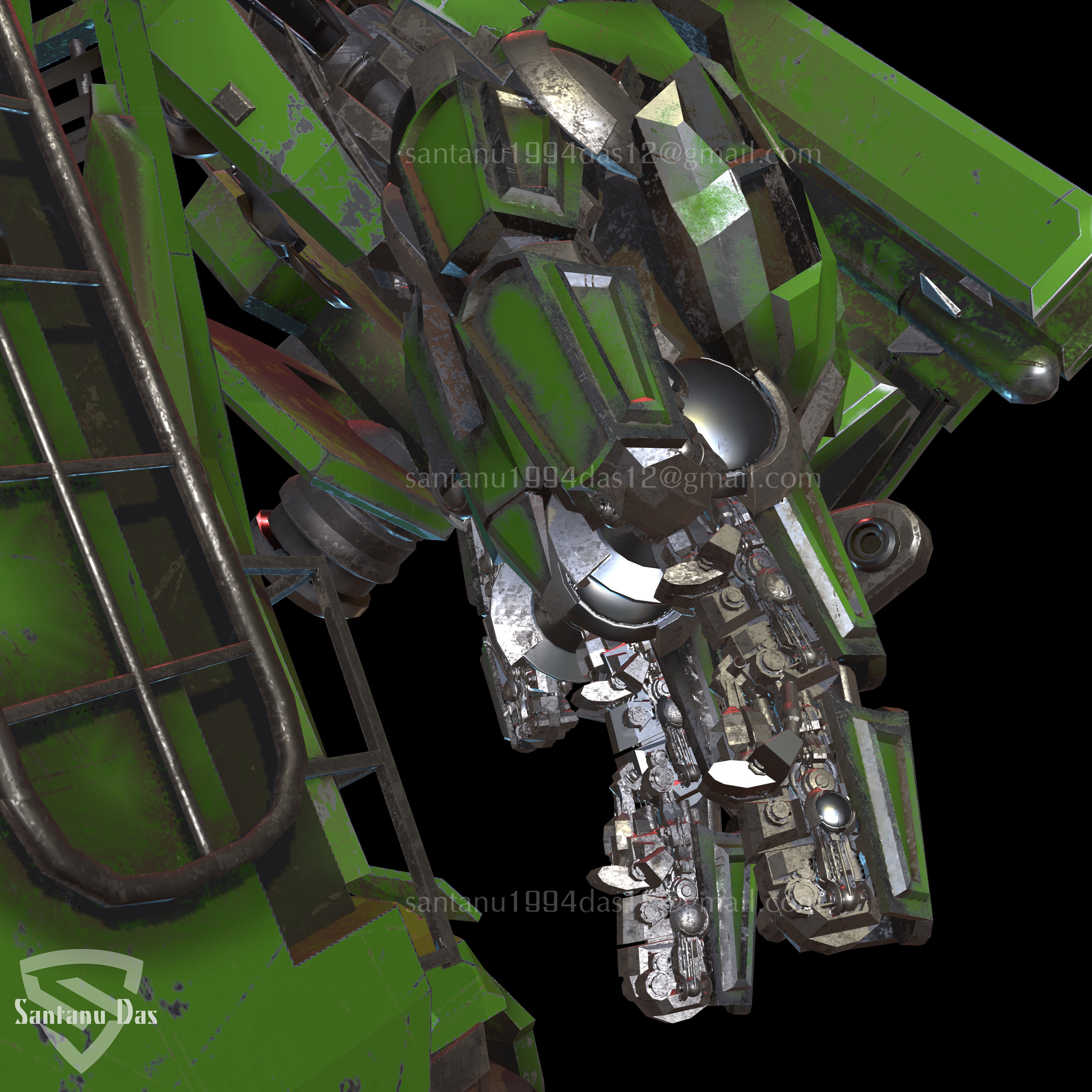 Log Haul Transformers for Animation and Game Low-poly 3D model_5