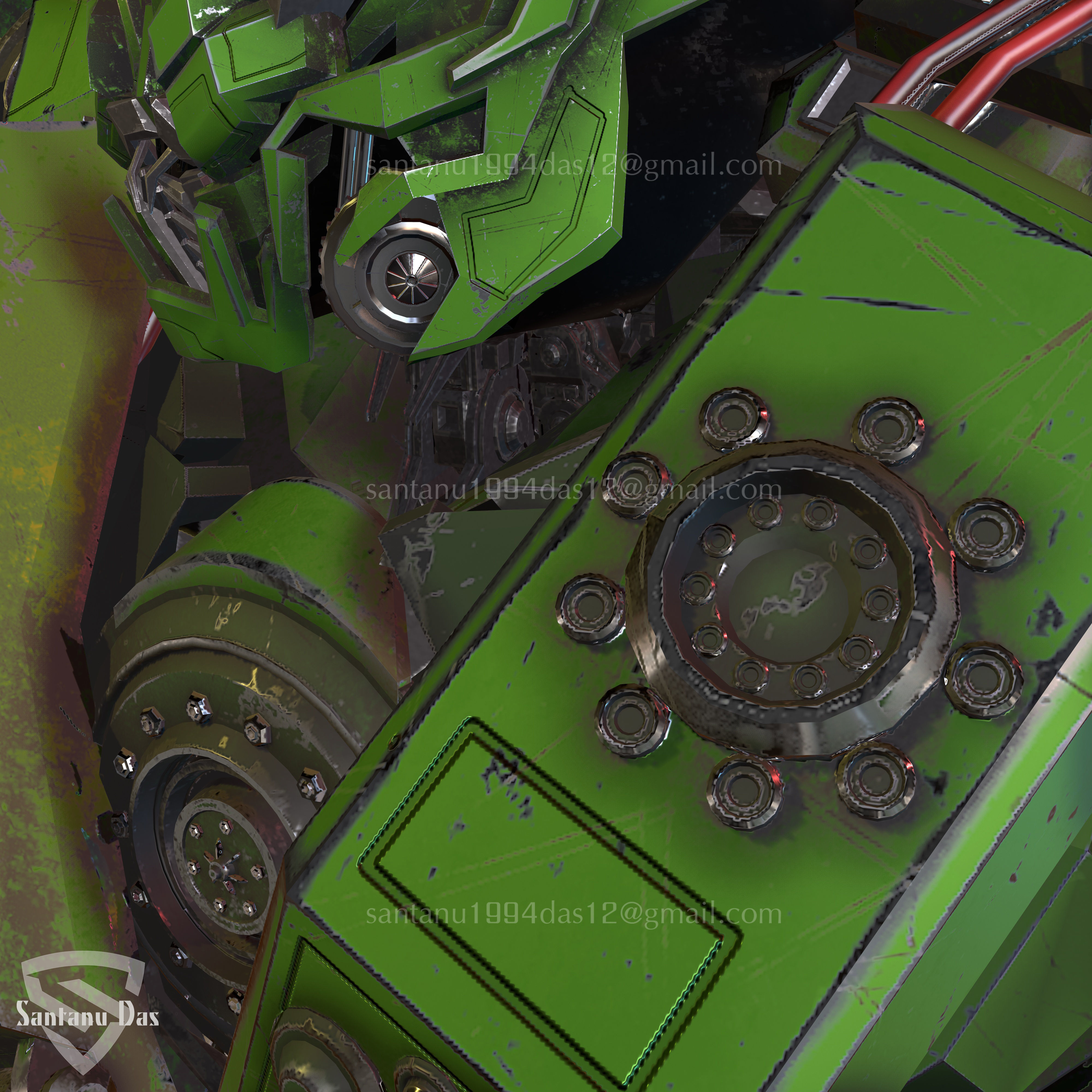 Log Haul Transformers for Animation and Game Low-poly 3D model_12