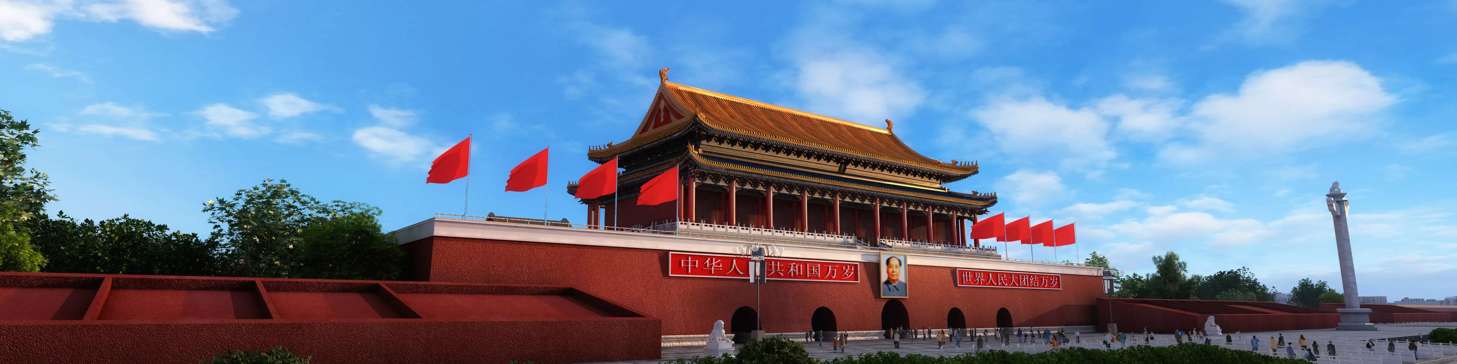 Tiananmen  3D model_0