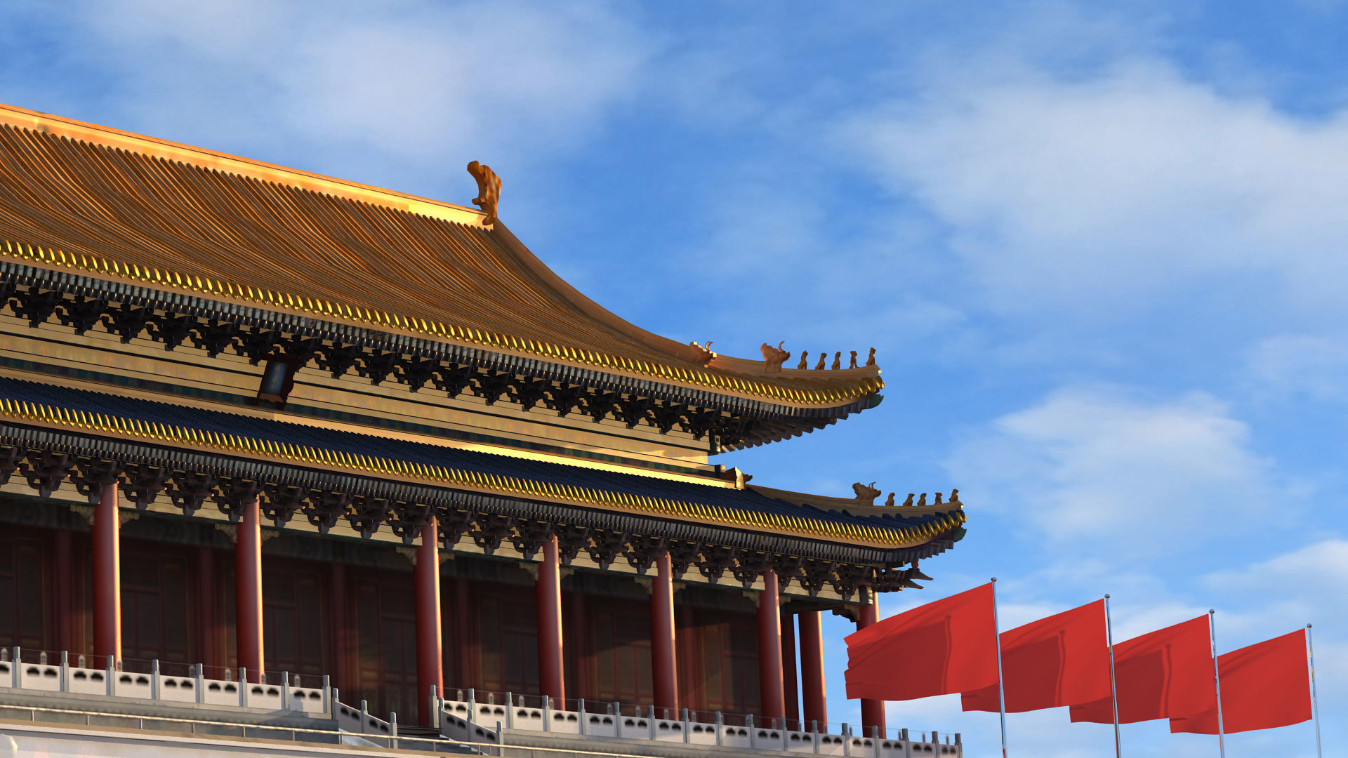 Tiananmen  3D model_3