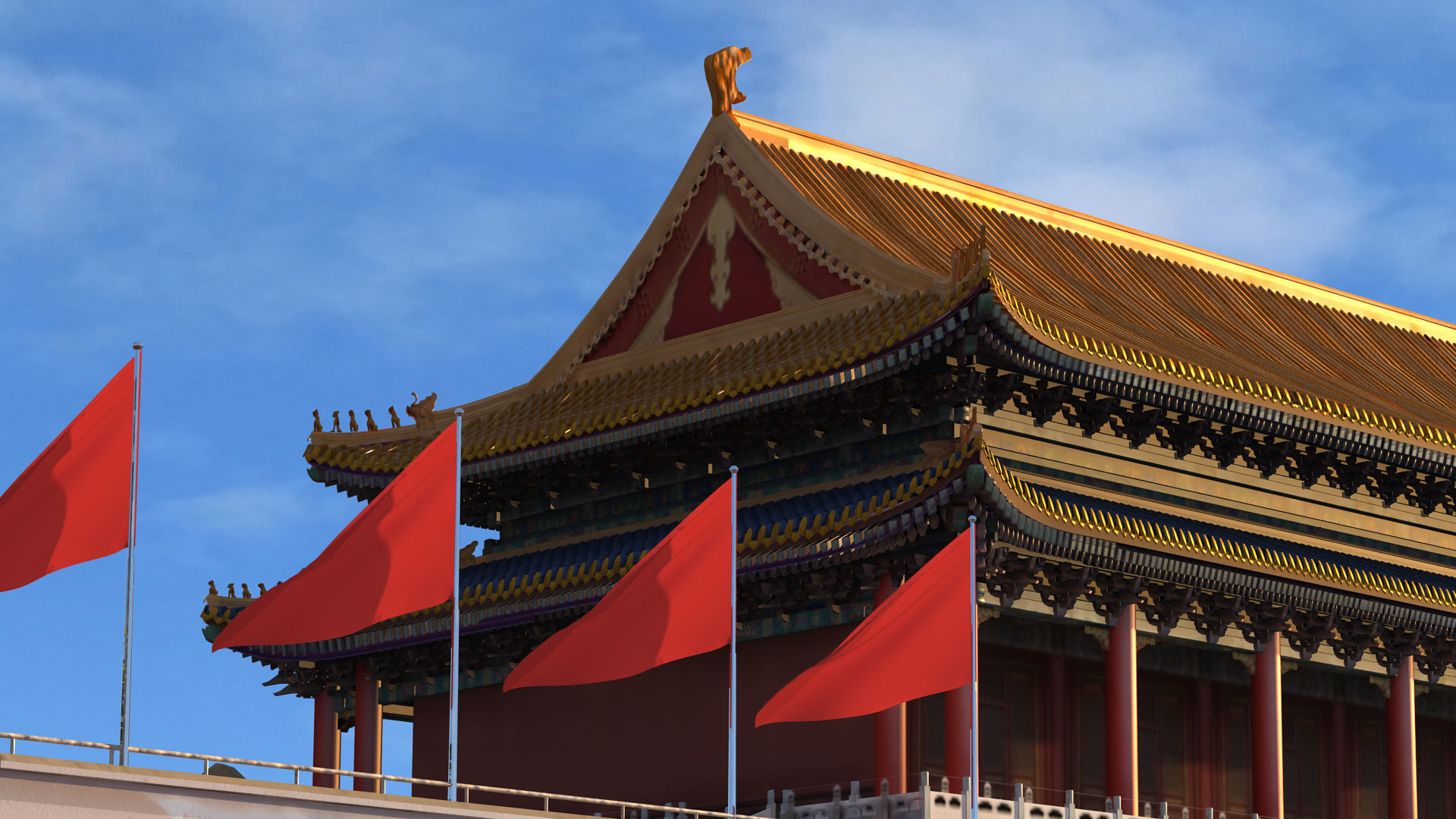 Tiananmen  3D model_2