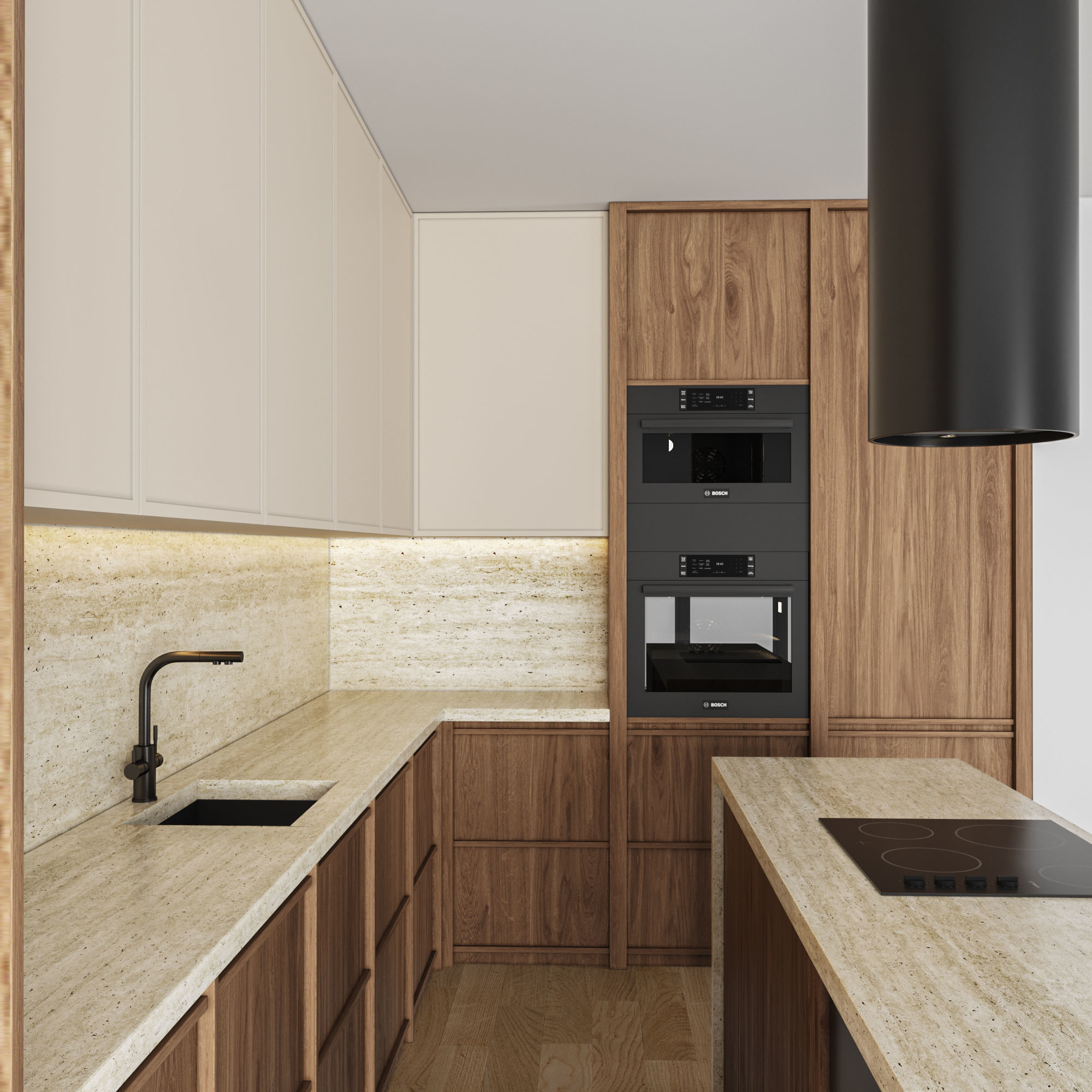 Kitchen 01 3D model_3