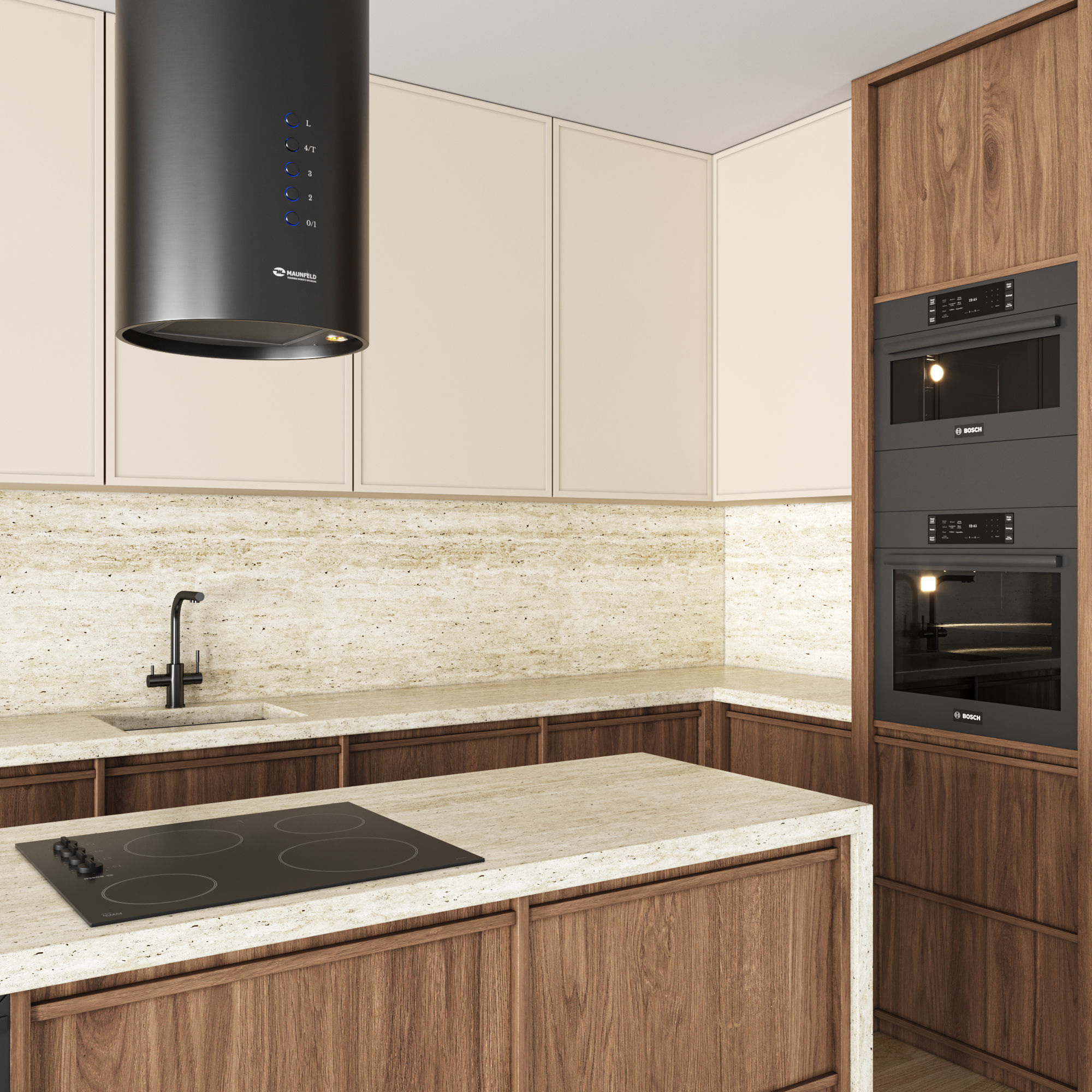 Kitchen 01 3D model_2