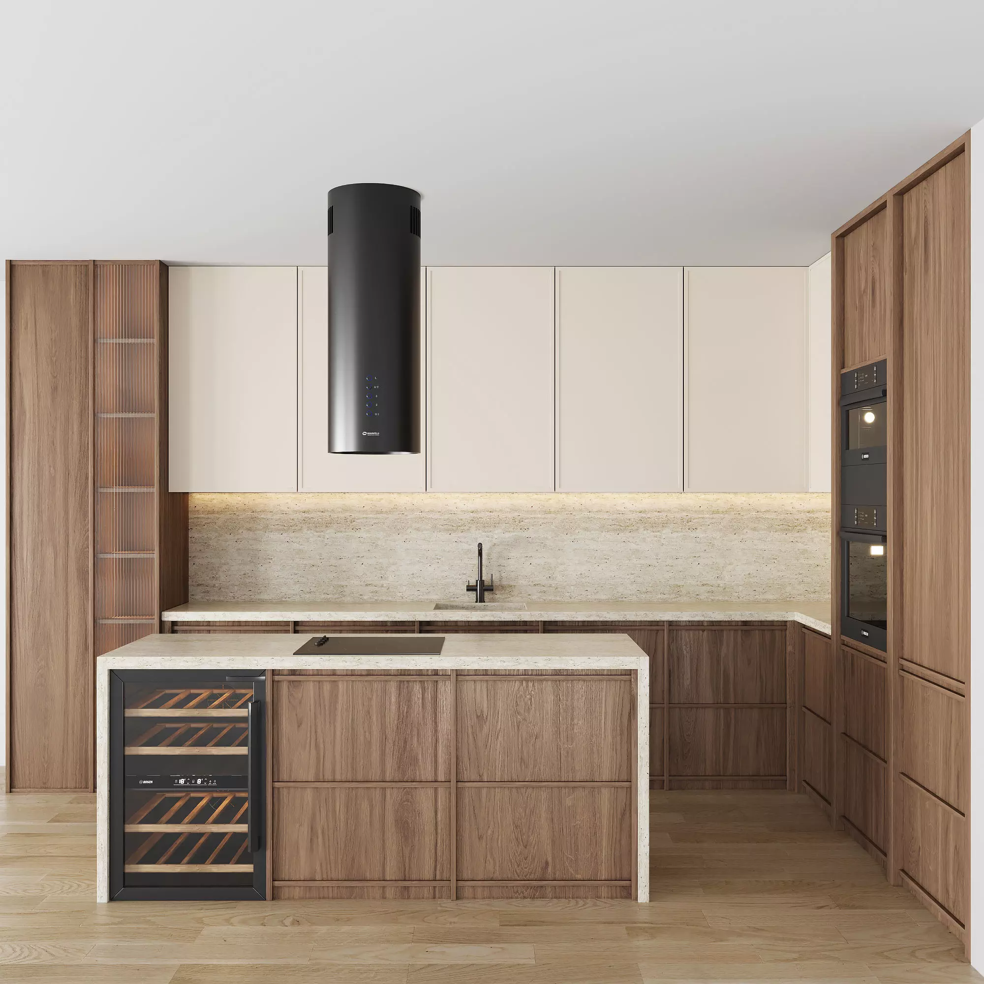 Kitchen 01 3D model_0