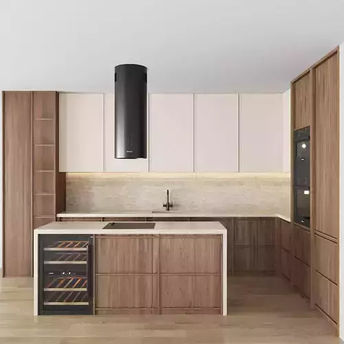 Kitchen 01 3D model