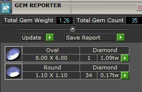 Ruby Oval Solitaire Ring 3D print model_12