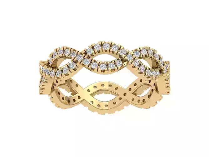 Infinity Wedding Band