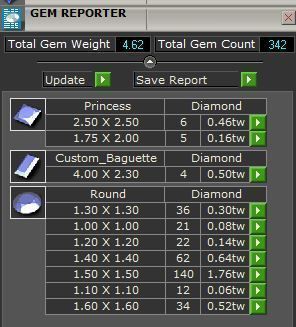 Simulated Diamond Playboy Pendant 3D print model_12