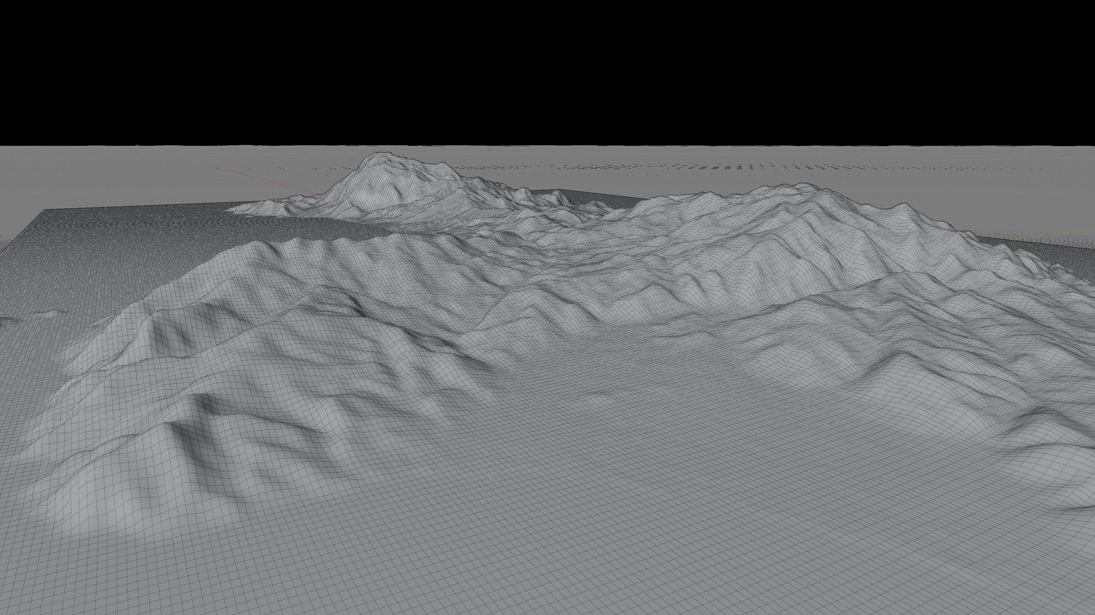 Samos island full 3d model terrain 3D model_12