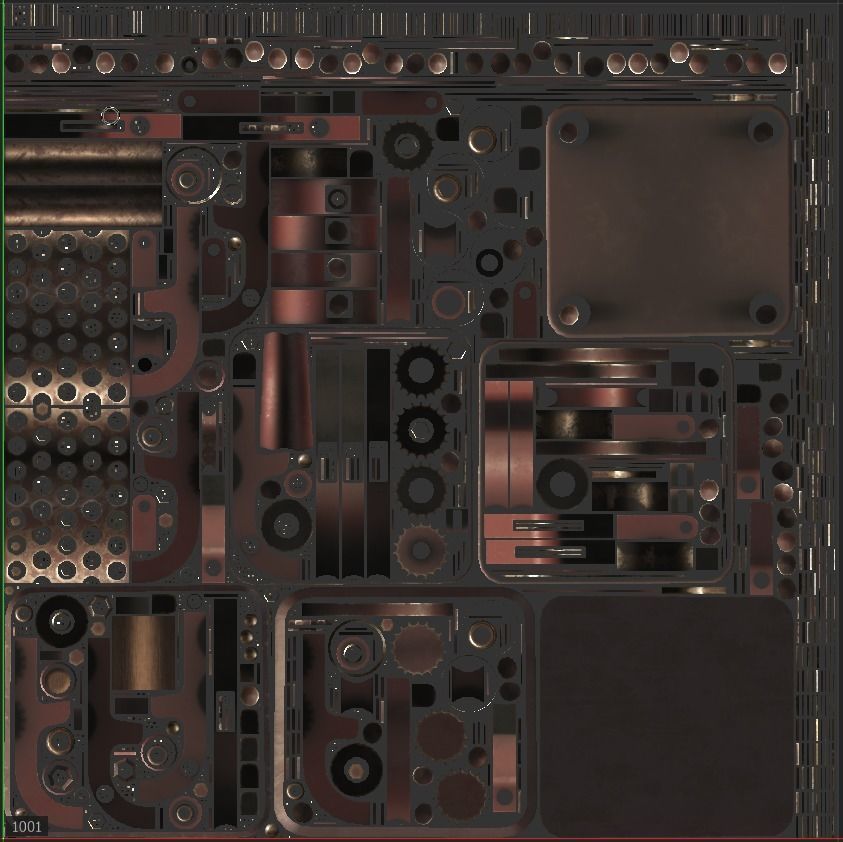 Stylized Candy Drop Roller Low-poly 3D model_13