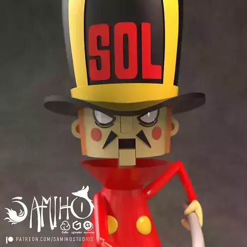 Samiho Studios - Thunder Soldier V1 - STLs Ready for Printing