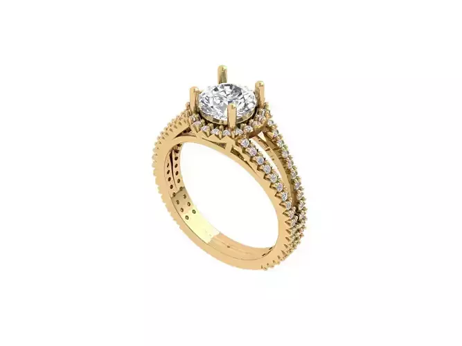 Solitaire Engagement Ring