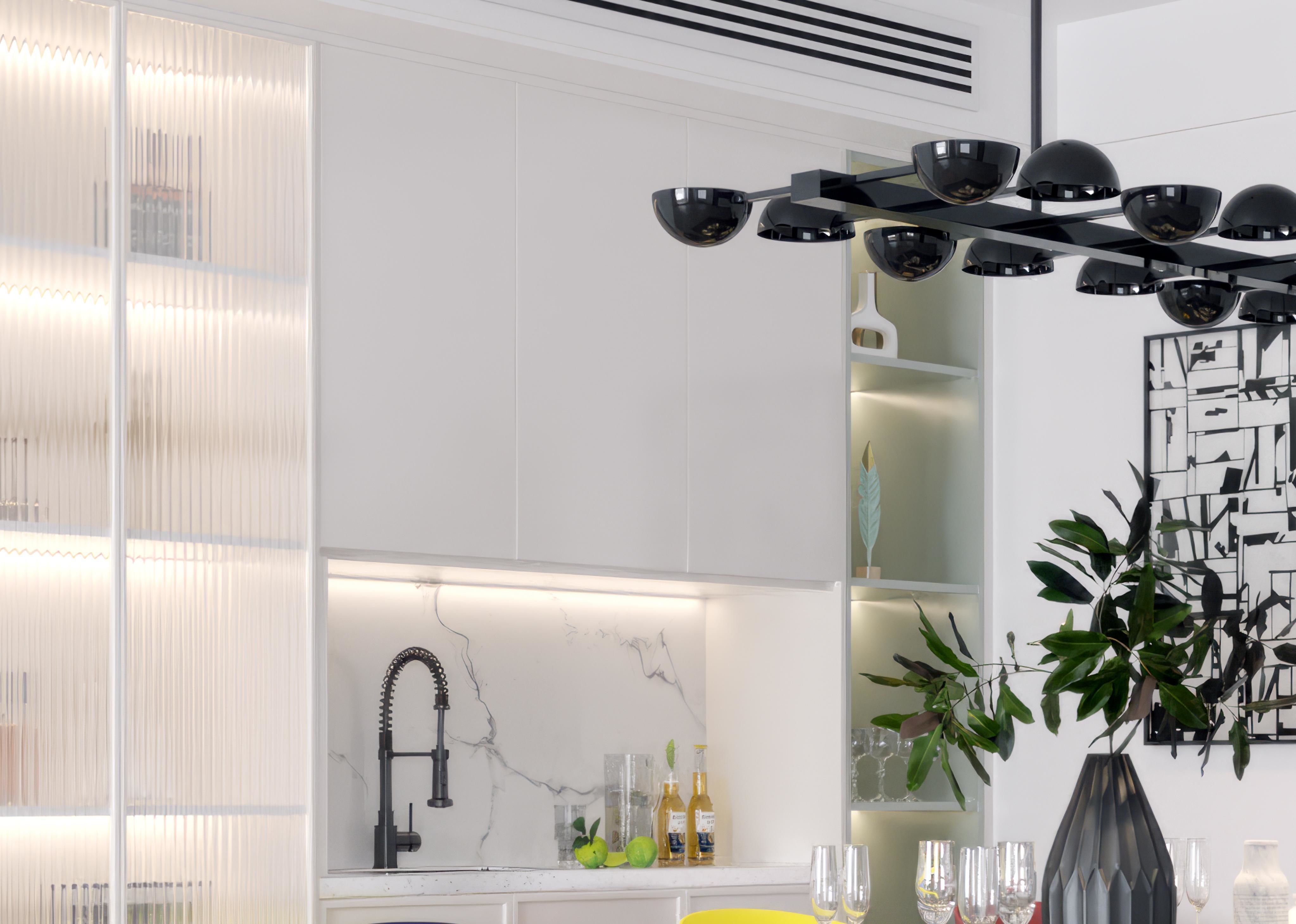 dining and chair table Modern 3D model_2