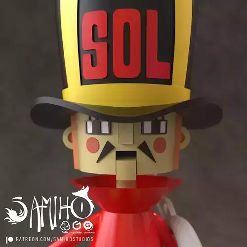 Samiho Studios - Thunder Soldier V2 - STLs Ready for Printing