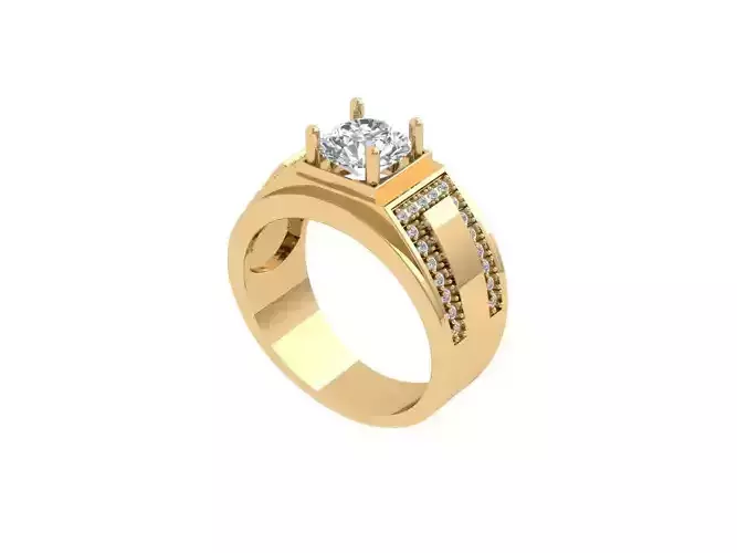 Solitaire Engagement Ring