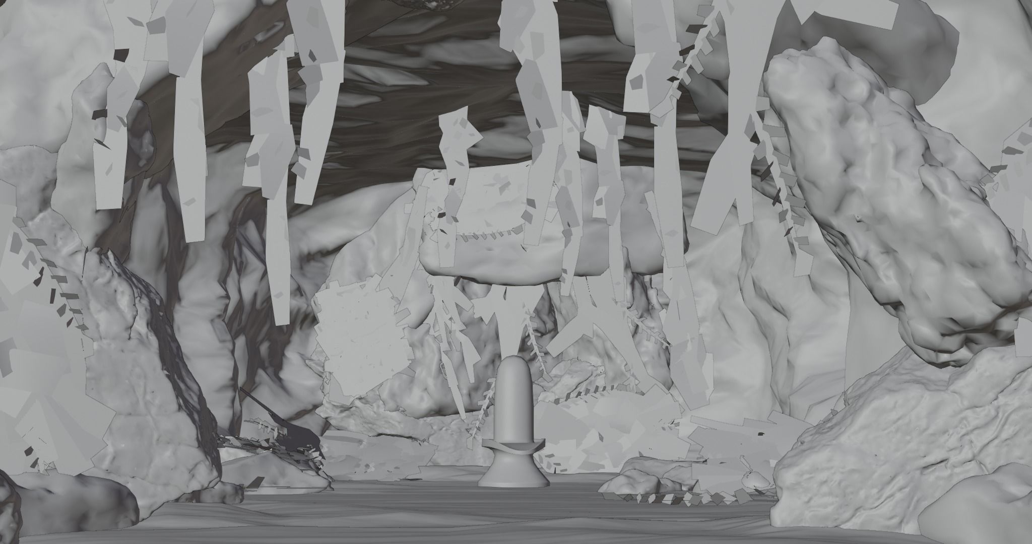 Cave Nature Scene 3D model | CGTrader