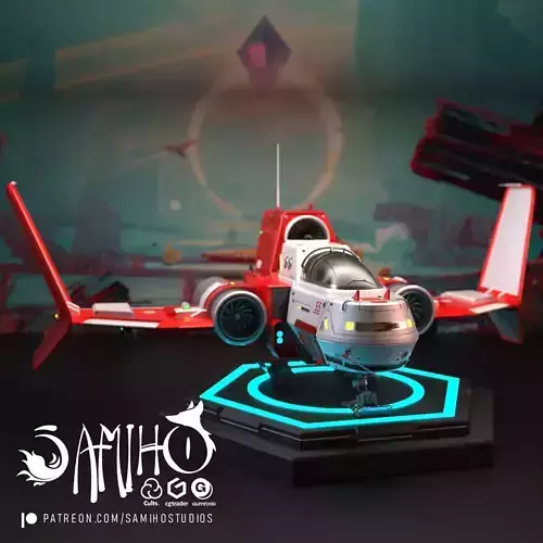 Samiho Studios - Radiant Pillar BC1 - STLs ready for printing 3D print model