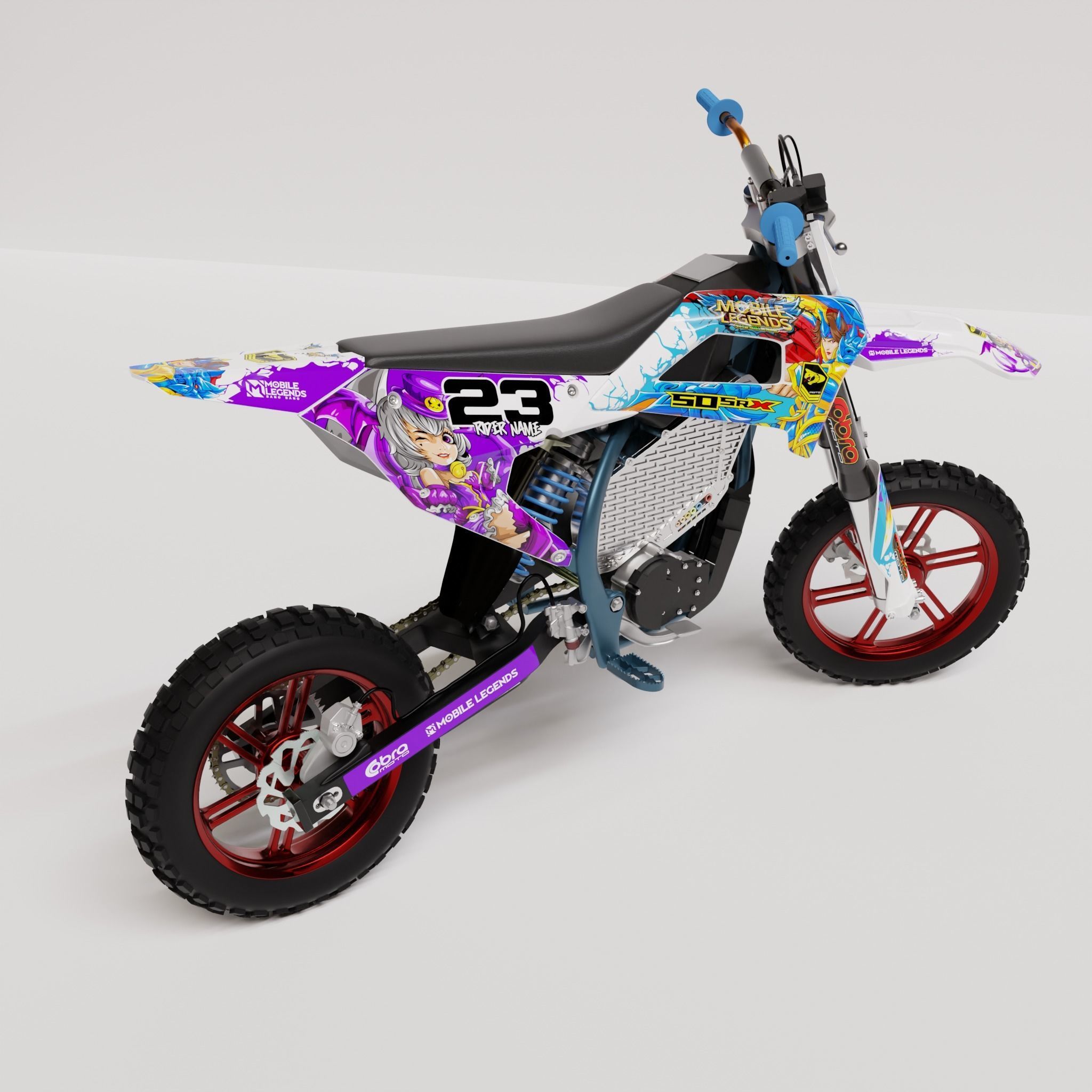 2023 CX50 ELECTRICK COBRA MOTO 3D model_6