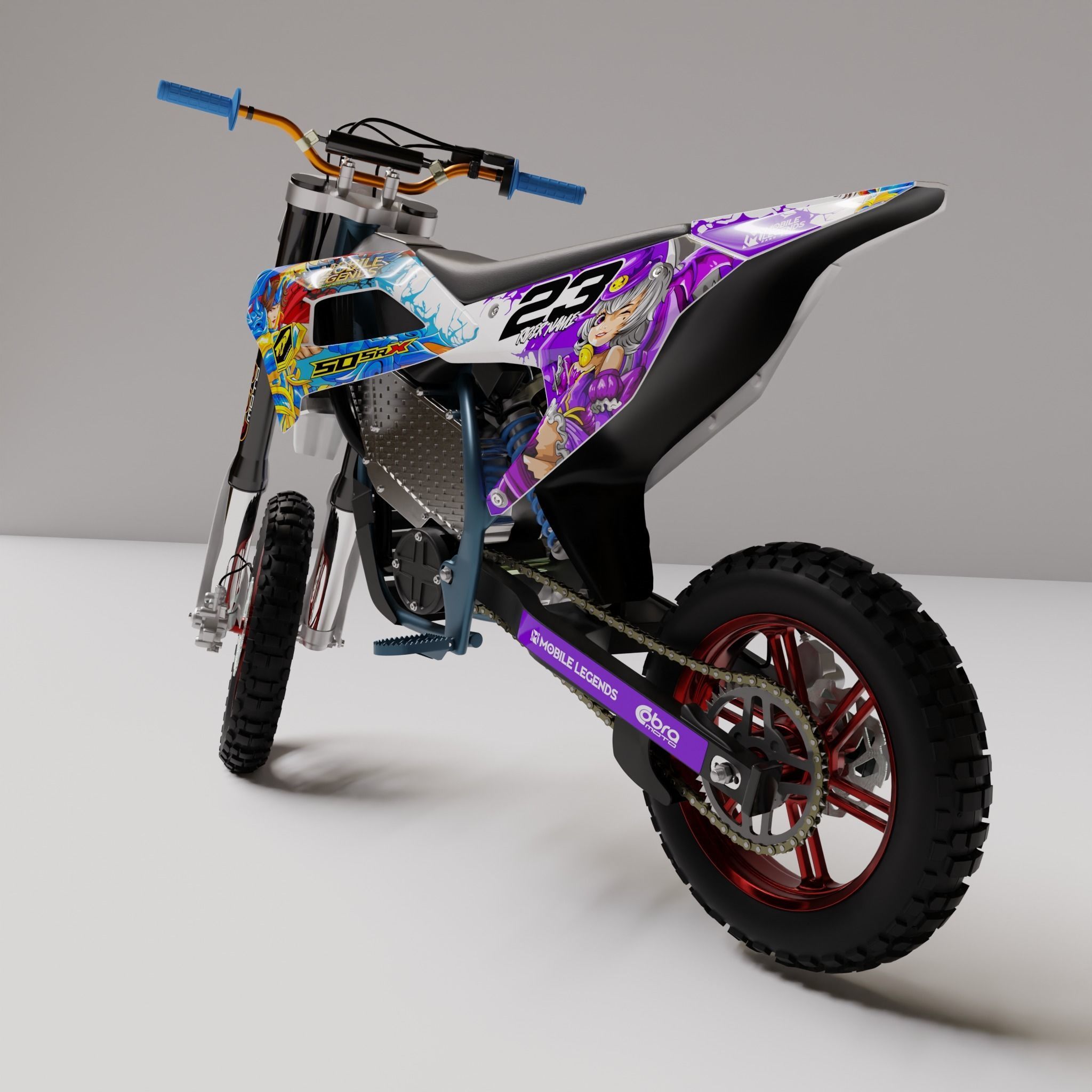 2023 CX50 ELECTRICK COBRA MOTO 3D model_3
