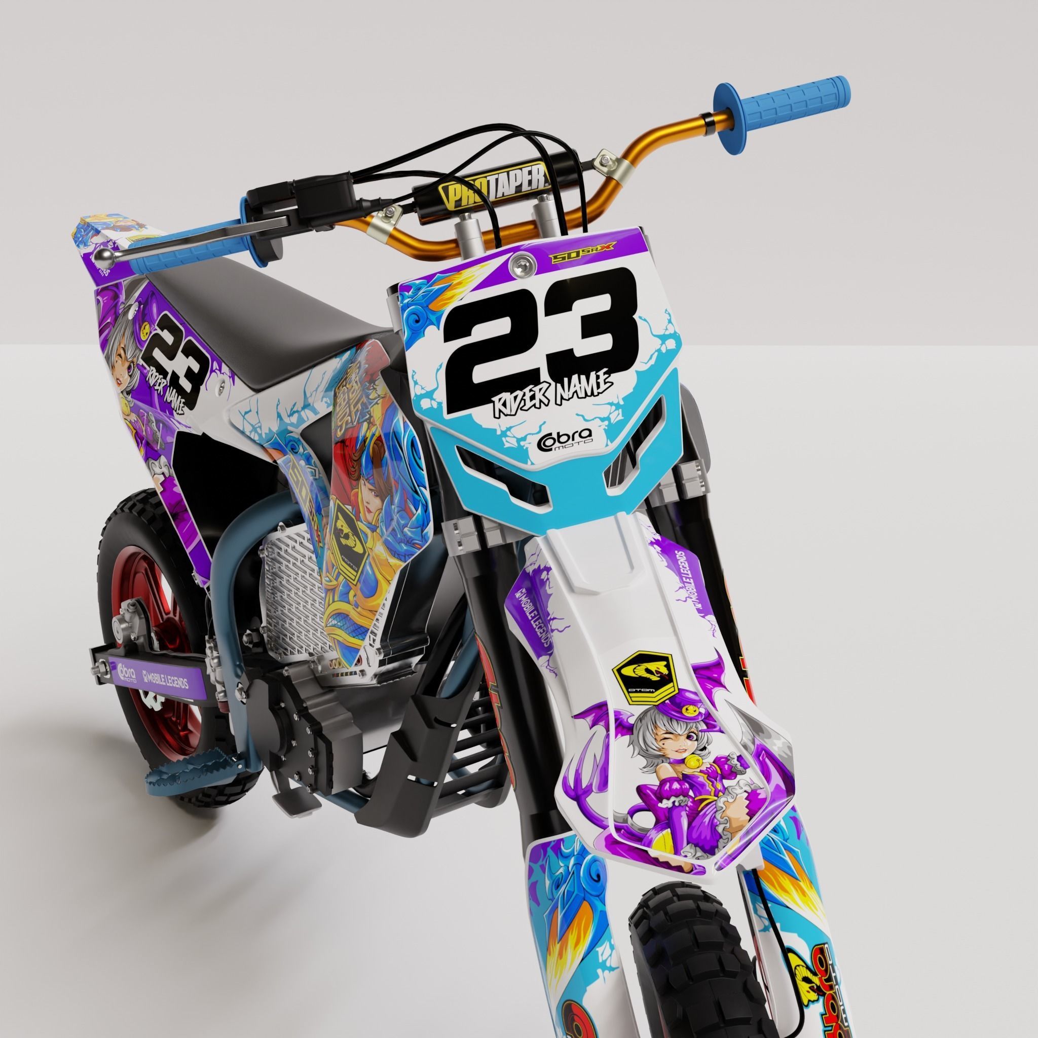 2023 CX50 ELECTRICK COBRA MOTO 3D model_5