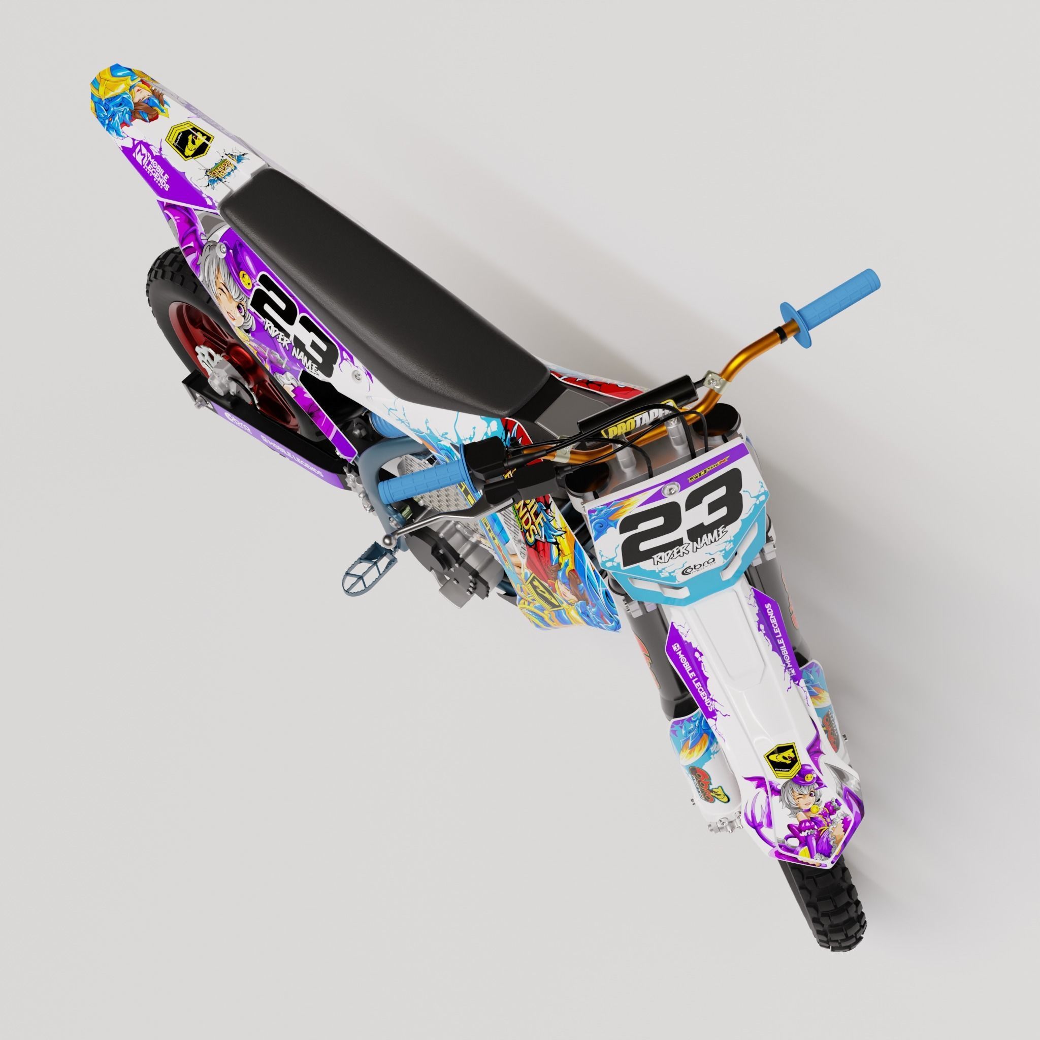 2023 CX50 ELECTRICK COBRA MOTO 3D model_7