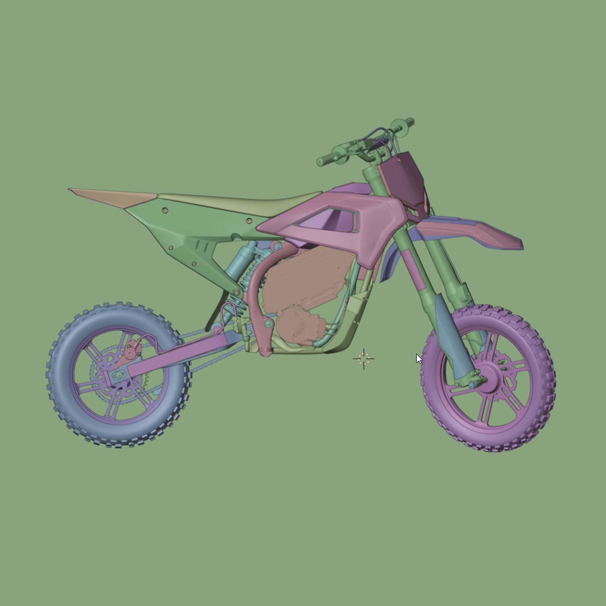 2023 CX50 ELECTRICK COBRA MOTO 3D model_14