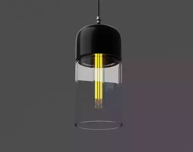 Hanging Light Long Cylinder