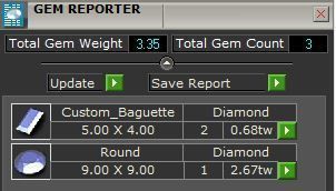 Solitair 3 Stone Ring 3D print model_12