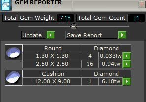 Cushion Solitaire Art deco Ring 3D print model_12