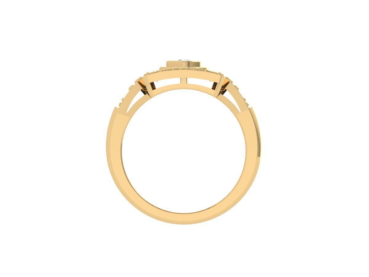 Art Deco Ring 3D print model_6