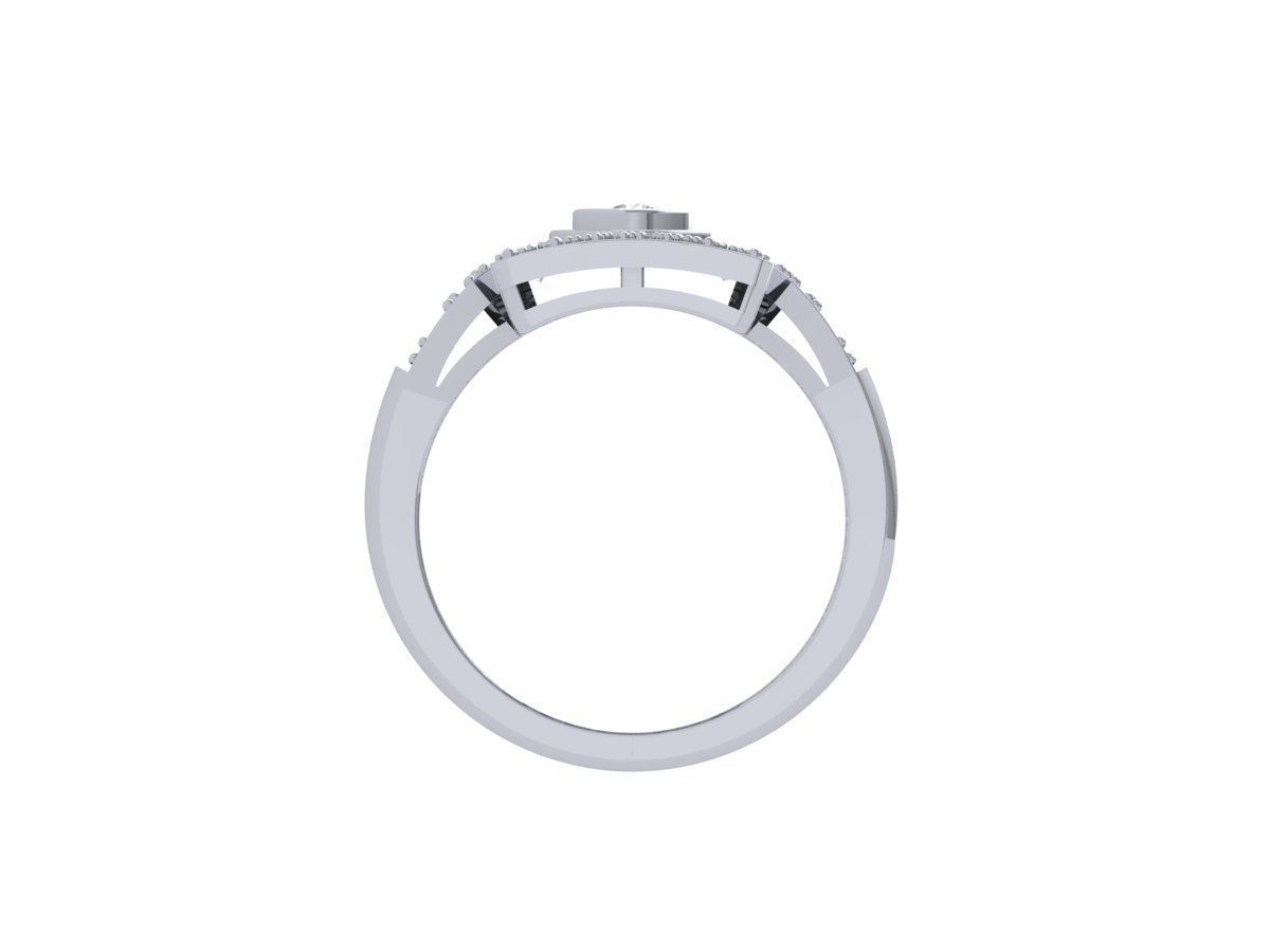 Art Deco Ring 3D print model_11