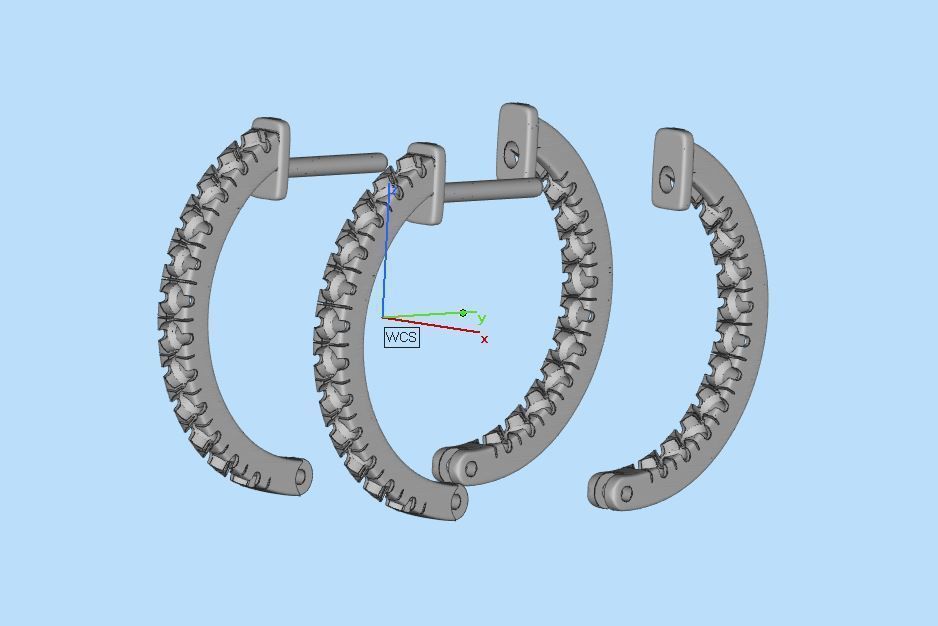 Antiq Earing 3D print model_5