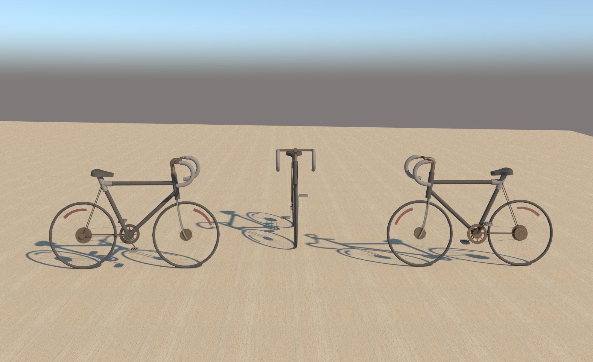 Bicycle or bike revit family 3D model CGTrader