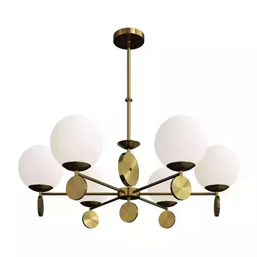  Kyran Chandelier Bronze 6