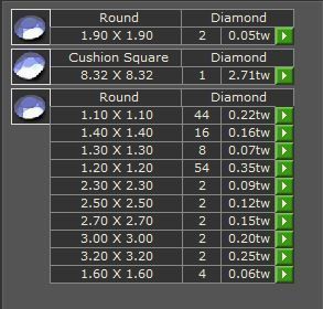 Cushion Art Deco Ring  3D print model_12