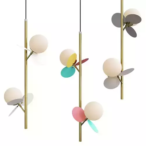 Matisse Pendant Double Low-poly 3D model