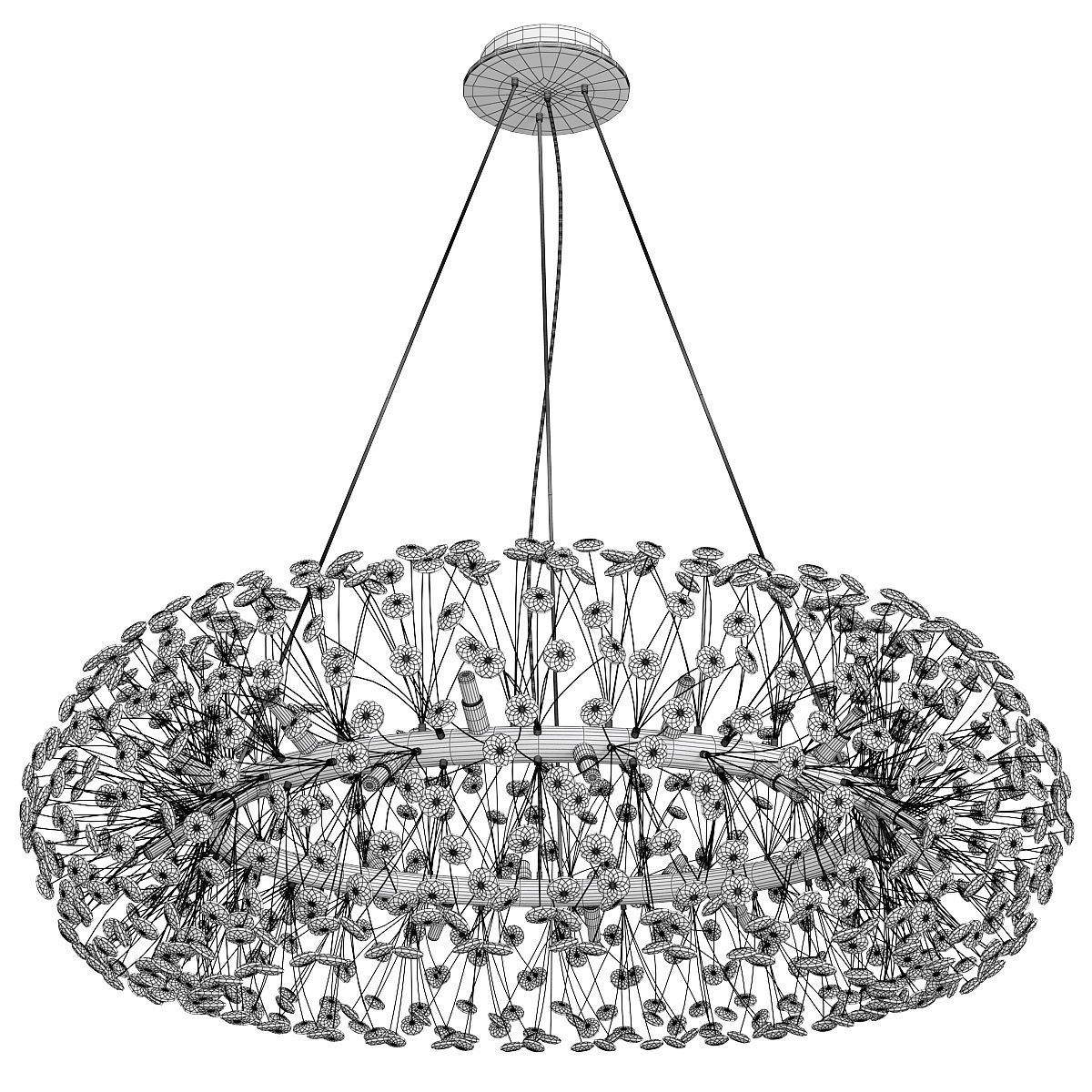 LUX MODERN GRIB Low-poly 3D model_2