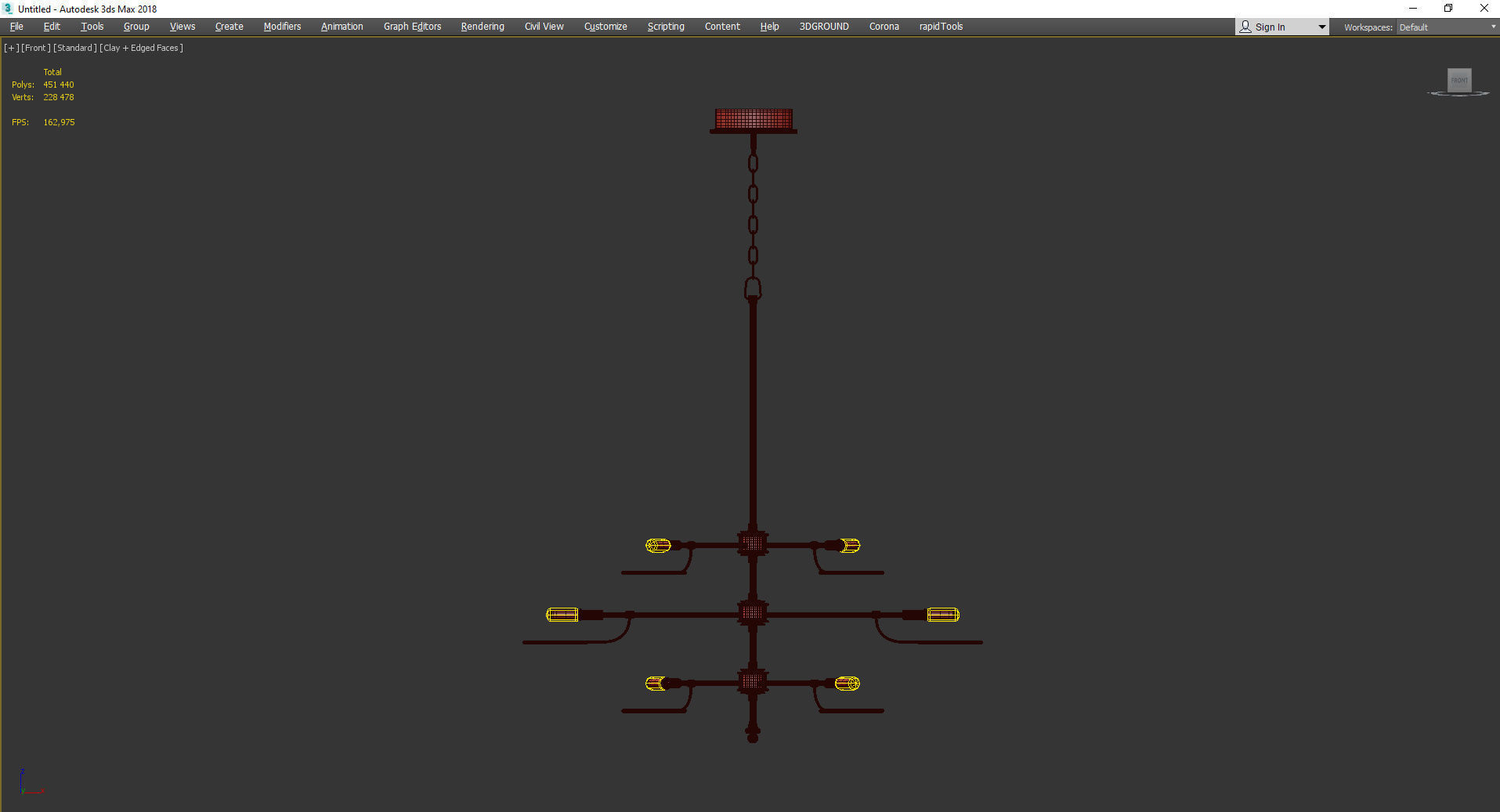 SERGIO SPIDER Low-poly 3D model_3