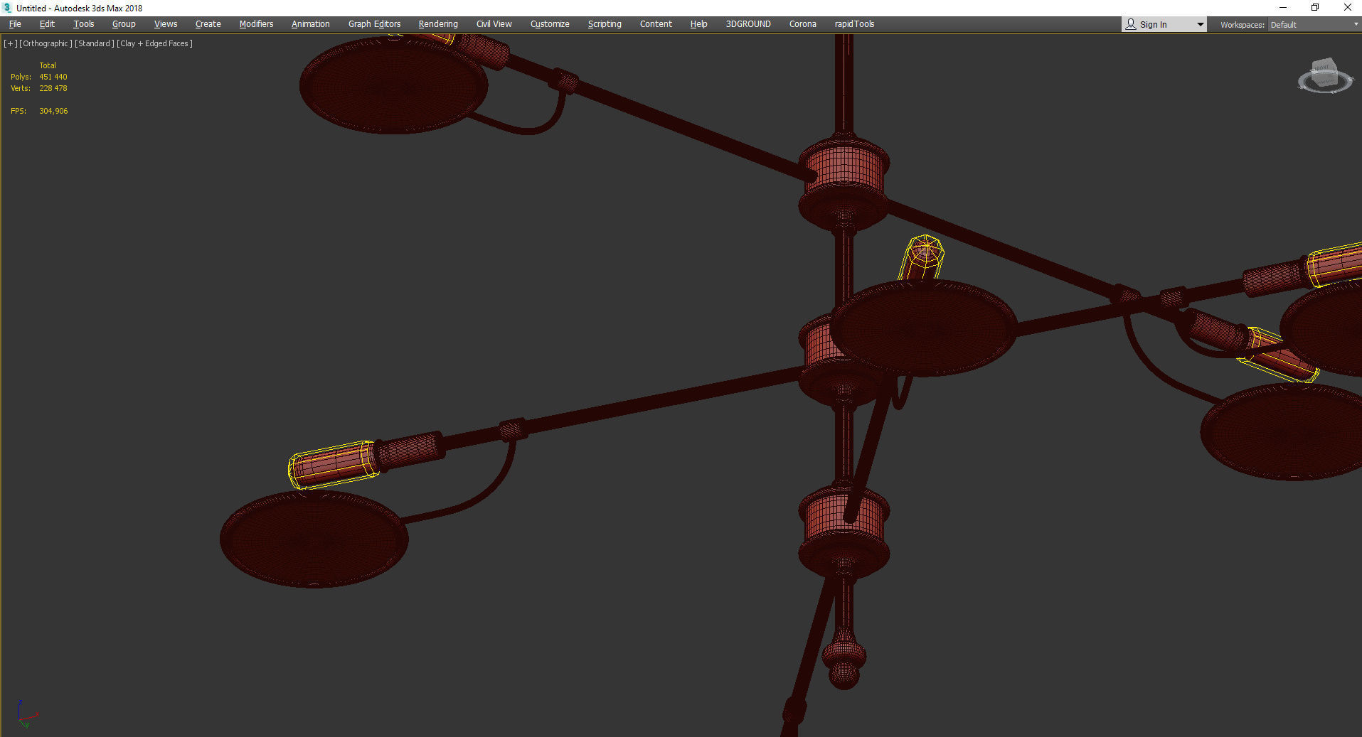 SERGIO SPIDER Low-poly 3D model_4